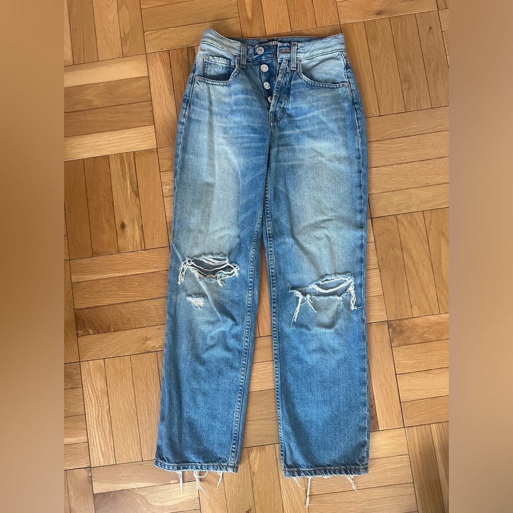 High Waist Denim Jeans